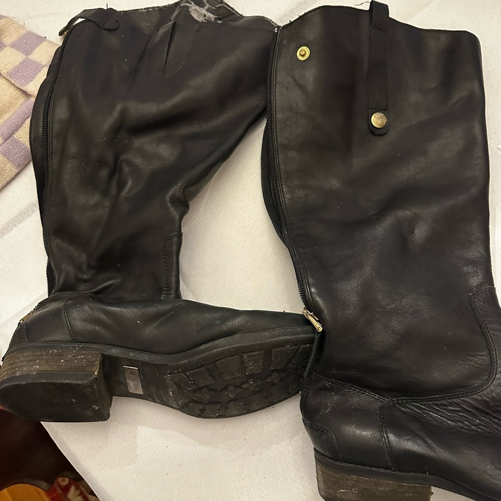 Sam Edelman Black Ankle Boots